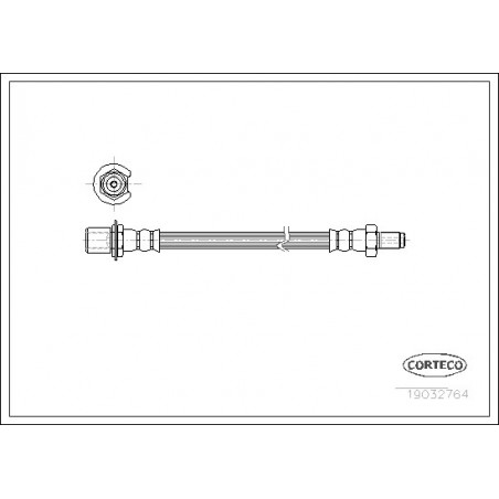 Flexible de frein CORTECO