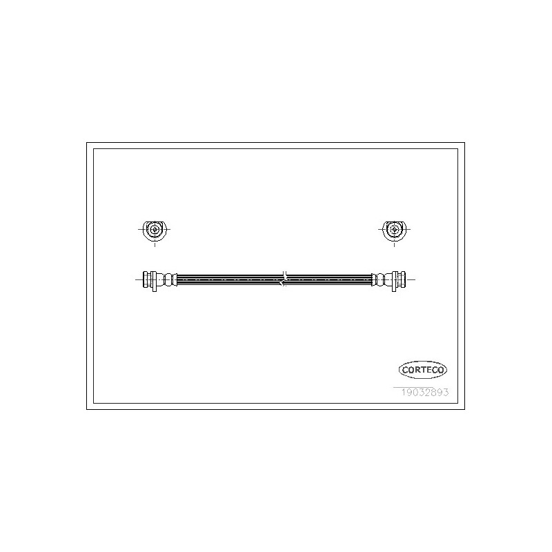 Flexible de frein CORTECO