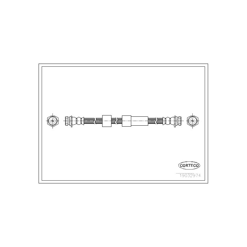 Flexible de frein CORTECO