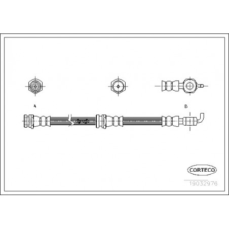 Flexible de frein CORTECO