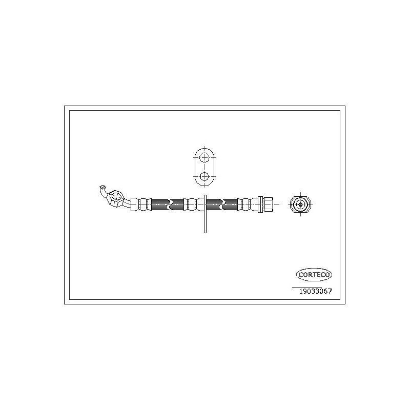 Flexible de frein CORTECO