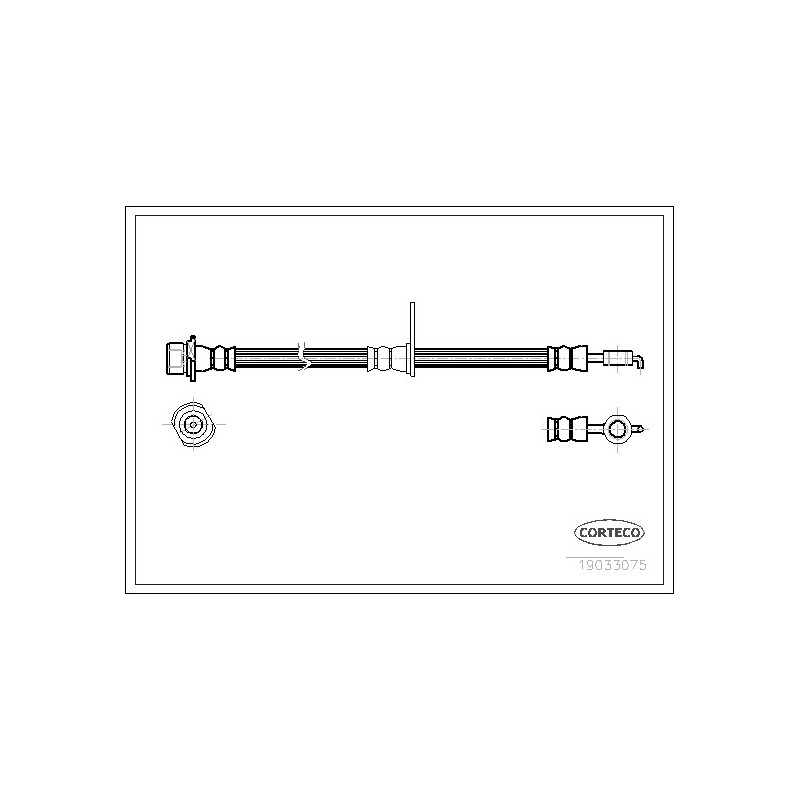 Flexible de frein CORTECO