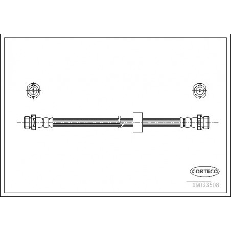 Flexible de frein CORTECO