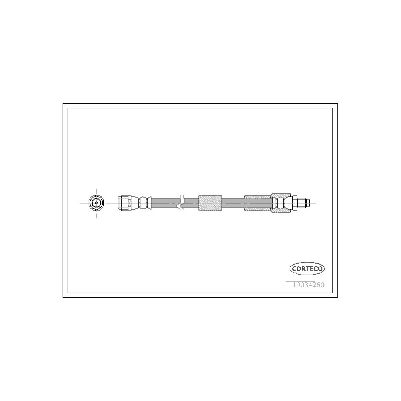 Flexible de frein CORTECO