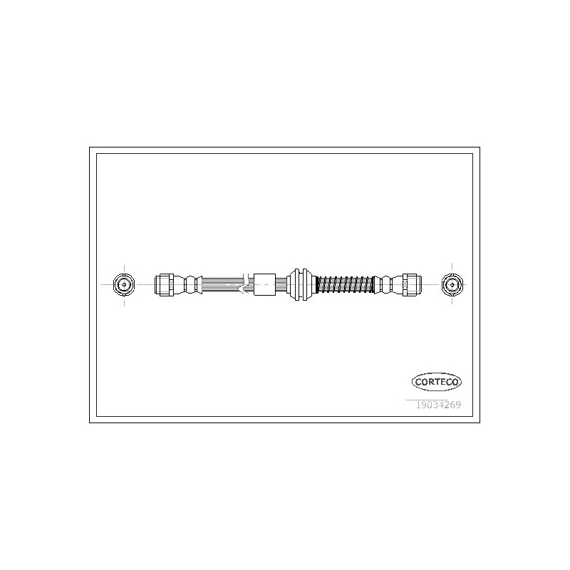 Flexible de frein CORTECO