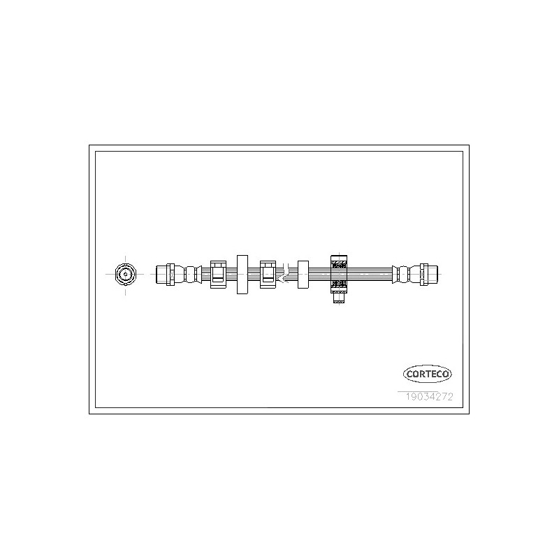 Flexible de frein CORTECO