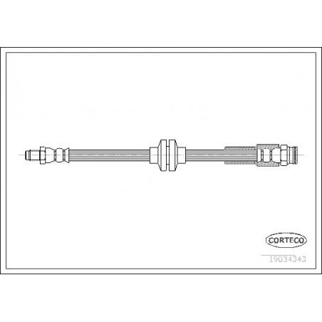 Flexible de frein CORTECO