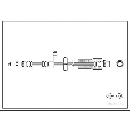 Flexible de frein CORTECO