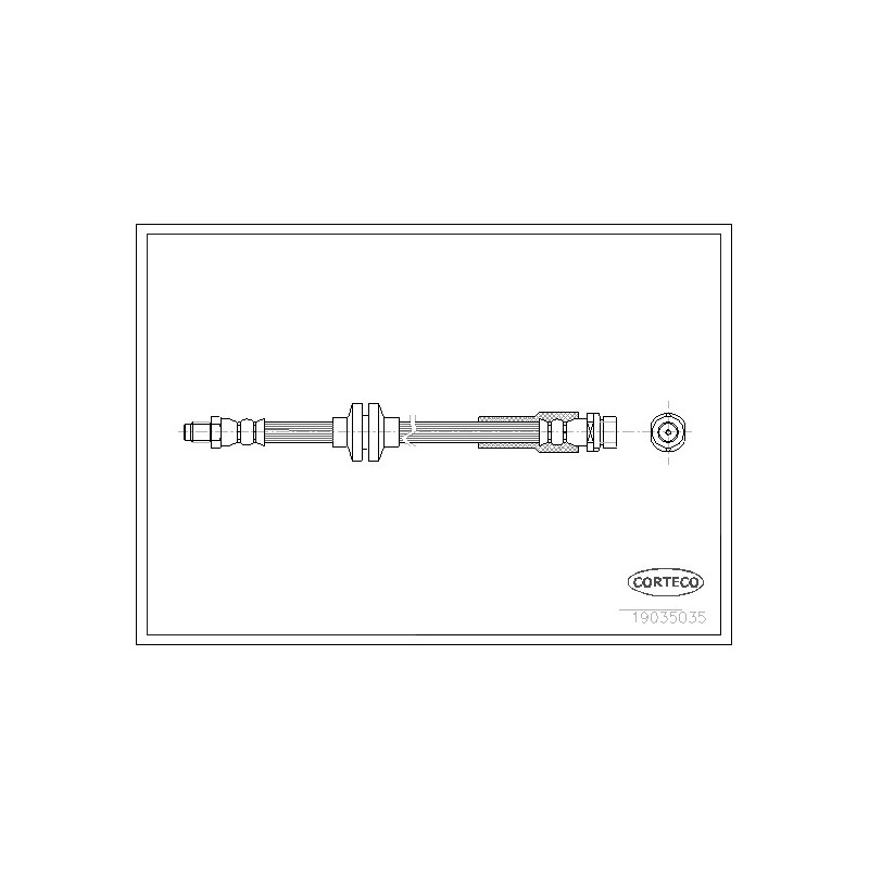 Flexible de frein CORTECO