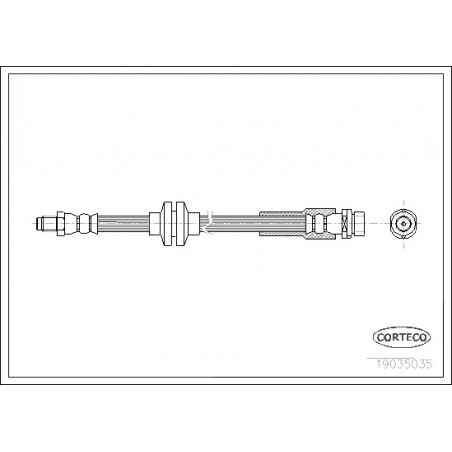 Flexible de frein CORTECO