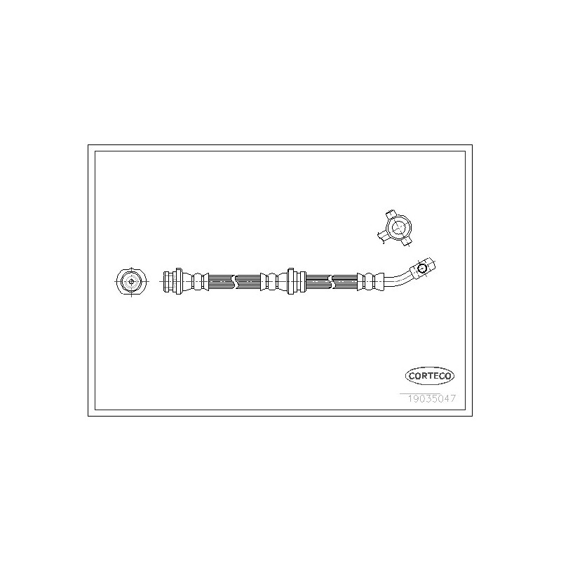 Flexible de frein CORTECO