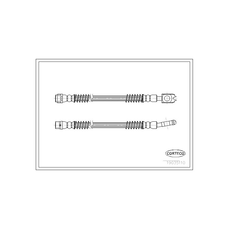 Flexible de frein CORTECO