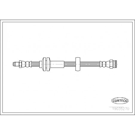 Flexible de frein CORTECO