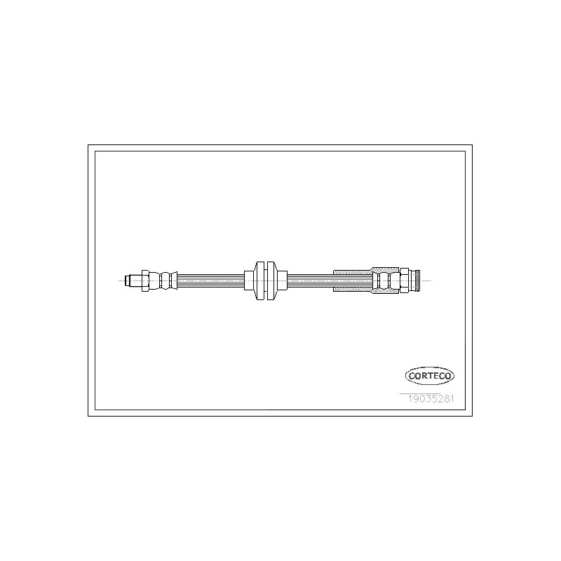 Flexible de frein CORTECO