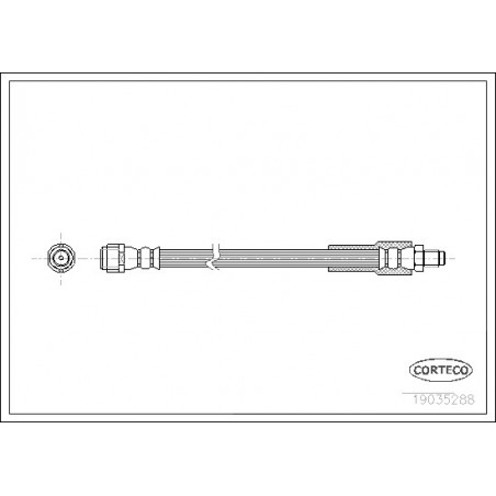 Flexible de frein CORTECO