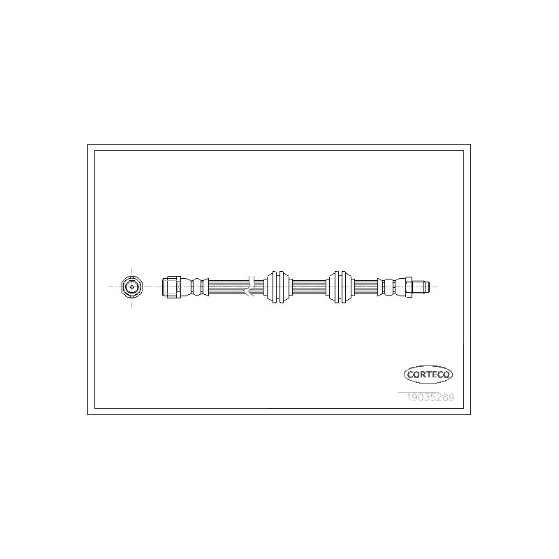 Flexible de frein CORTECO