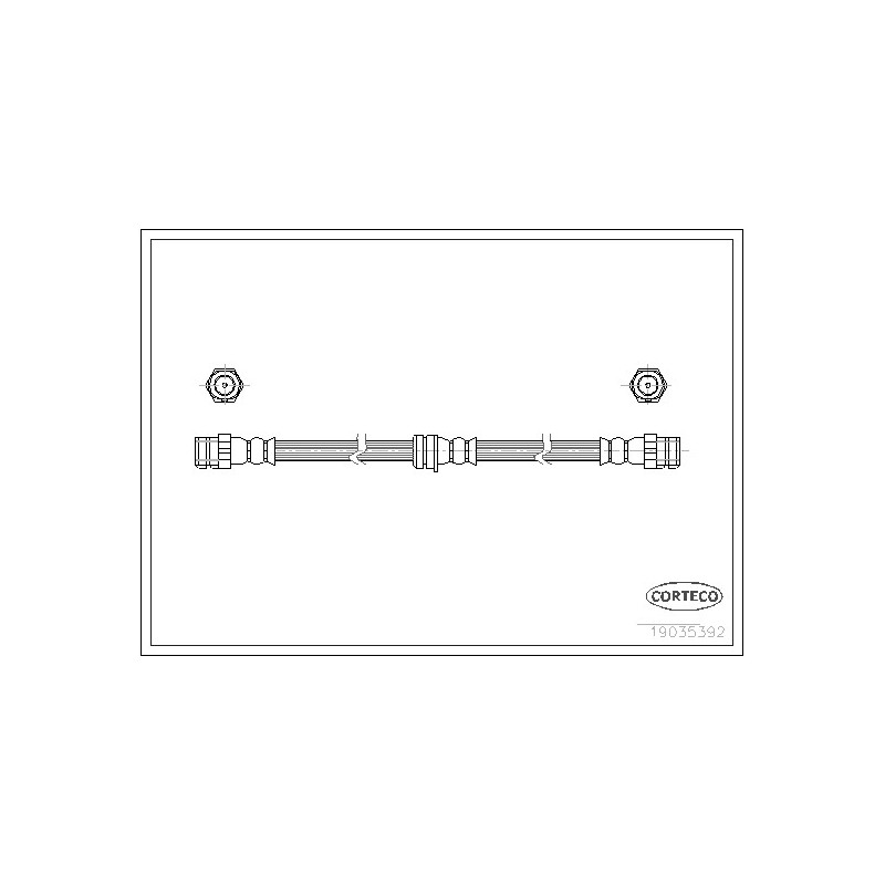 Flexible de frein CORTECO