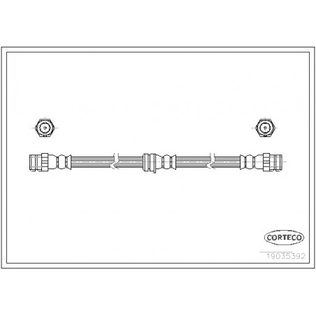 Flexible de frein CORTECO