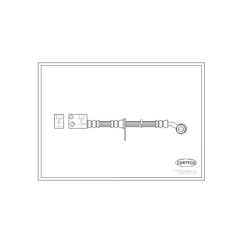 Flexible de frein CORTECO