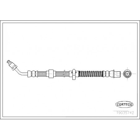 Flexible de frein CORTECO