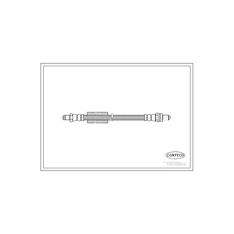 Flexible de frein CORTECO