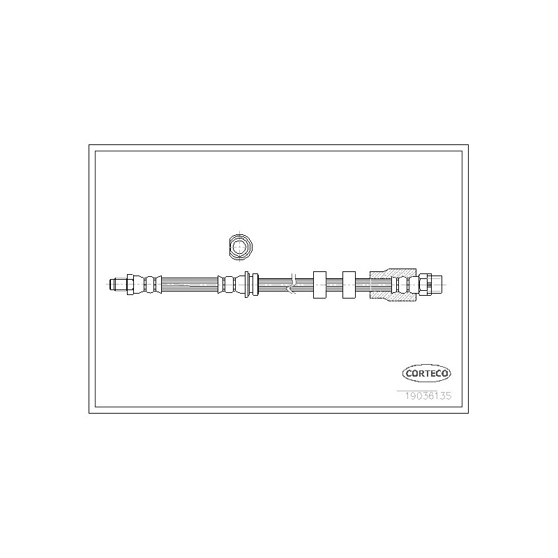 Flexible de frein CORTECO