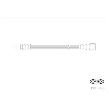 Flexible de frein CORTECO