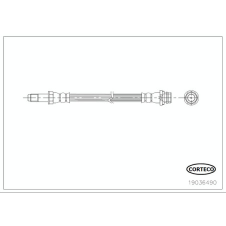 Flexible de frein CORTECO
