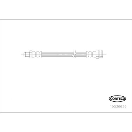 Flexible de frein CORTECO