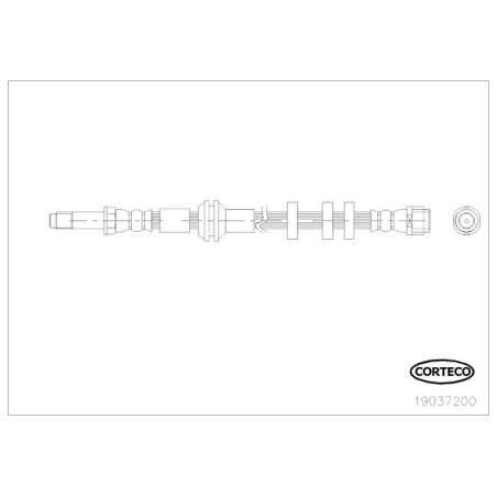 Flexible de frein CORTECO