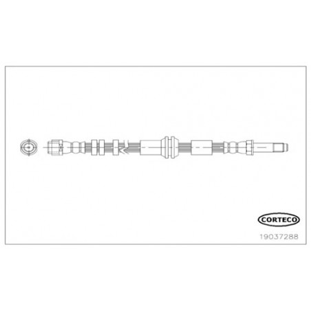 Flexible de frein CORTECO