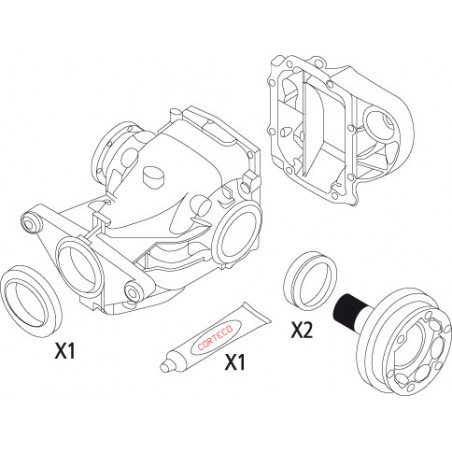 Jeu de joints d'étanchéité...