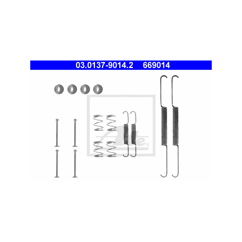 Kit d'accessoires (mâchoire de frein) ATE