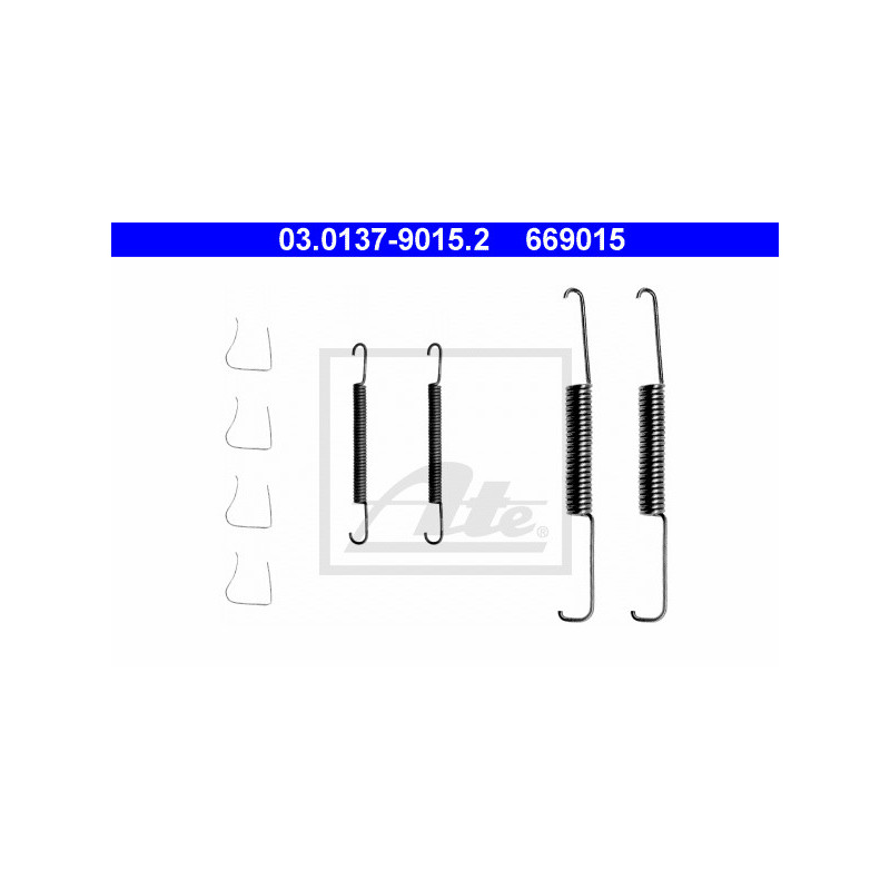 Kit d'accessoires (mâchoire de frein) ATE