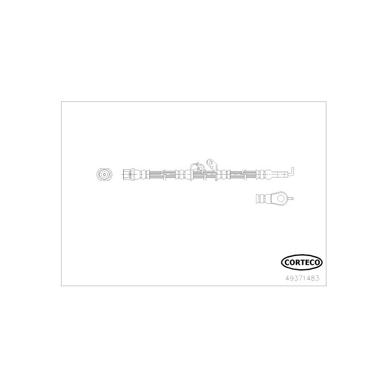 Flexible de frein CORTECO