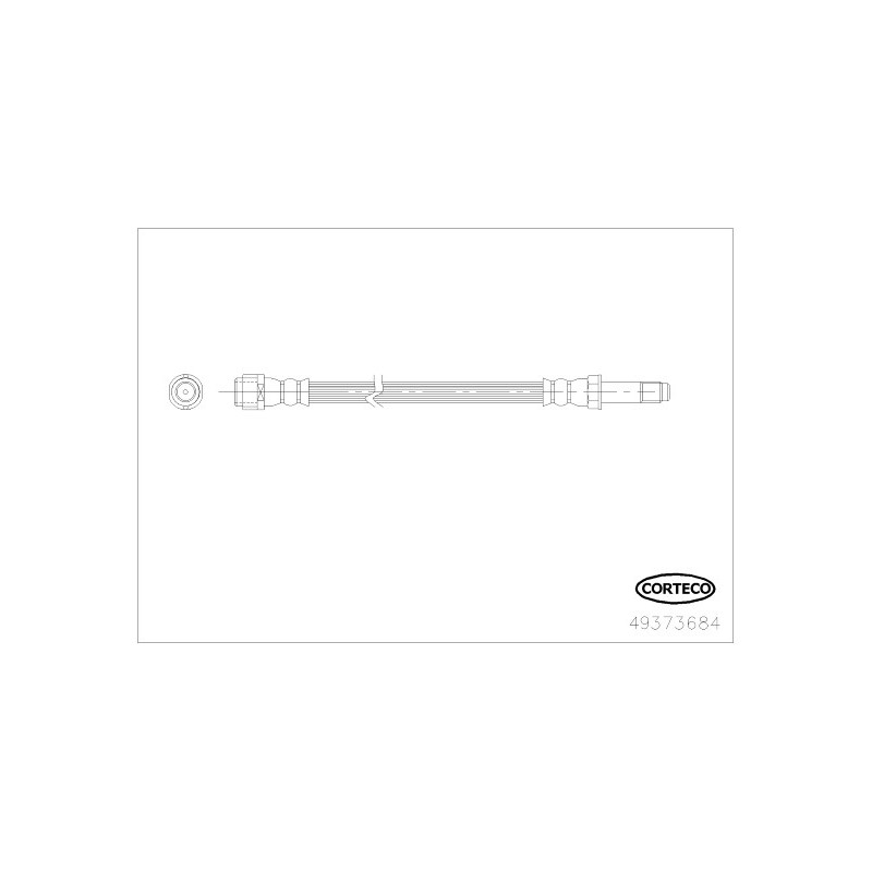Flexible de frein CORTECO
