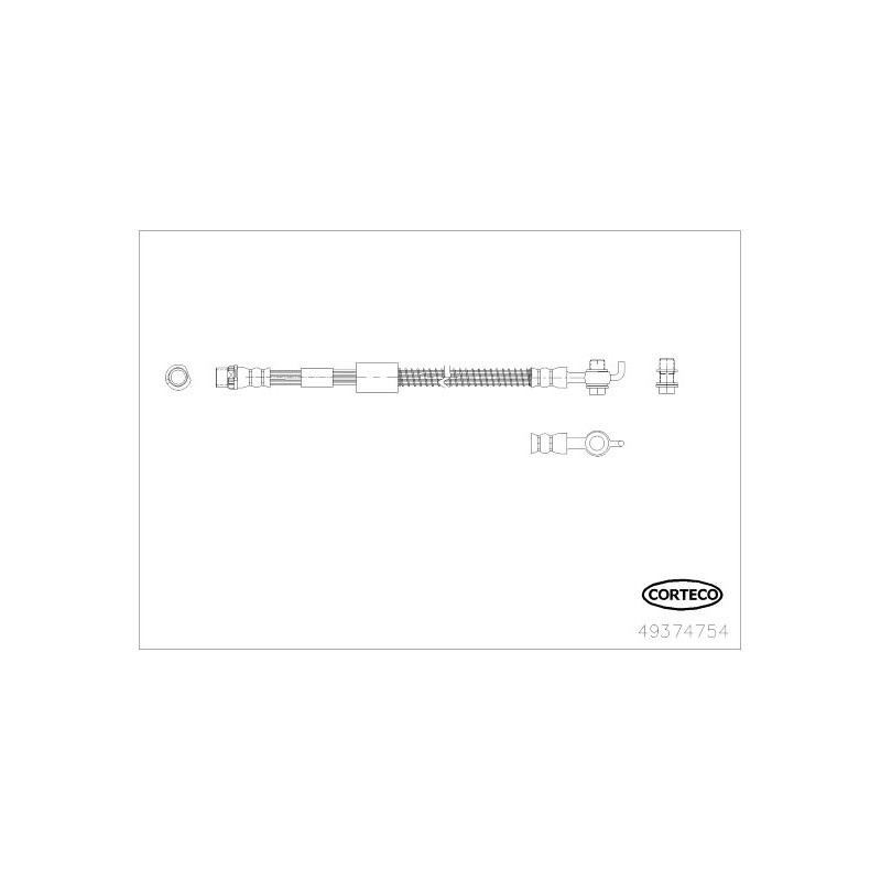Flexible de frein CORTECO