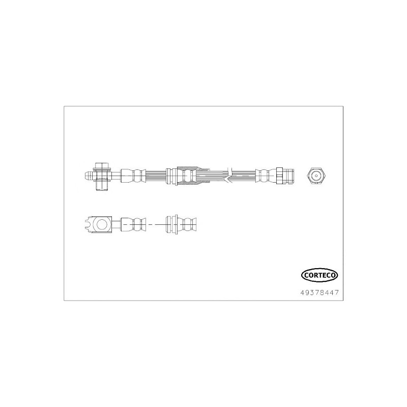 Flexible de frein CORTECO