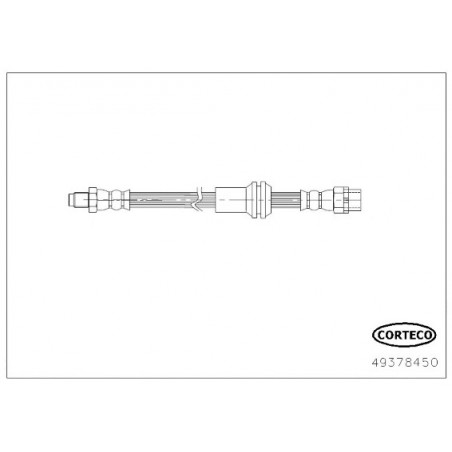 Flexible de frein CORTECO