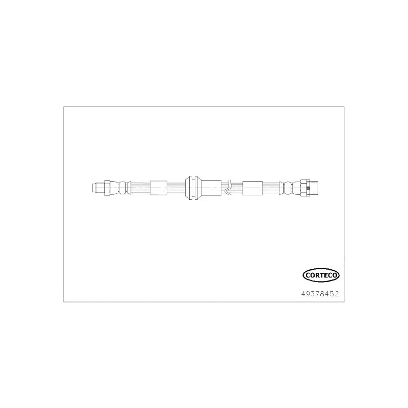 Flexible de frein CORTECO