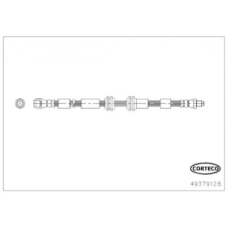 Flexible de frein CORTECO