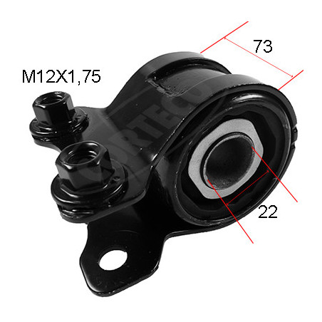 Silent bloc de triangle de suspension CORTECO