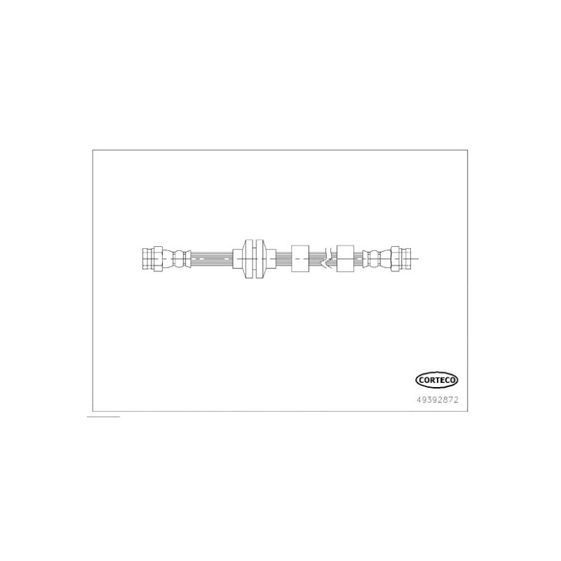 Flexible de frein CORTECO