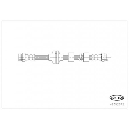 Flexible de frein CORTECO