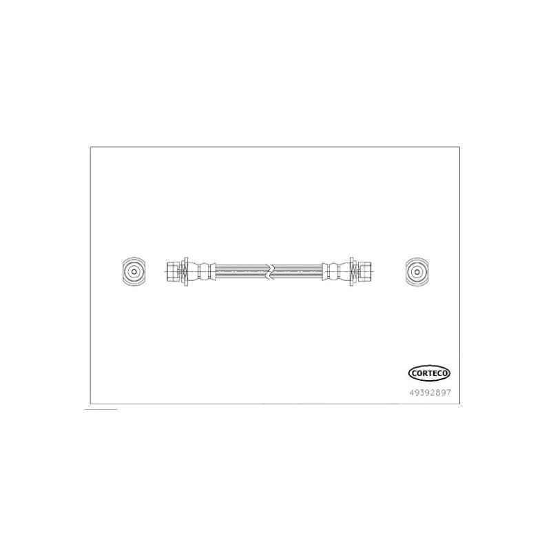 Flexible de frein CORTECO