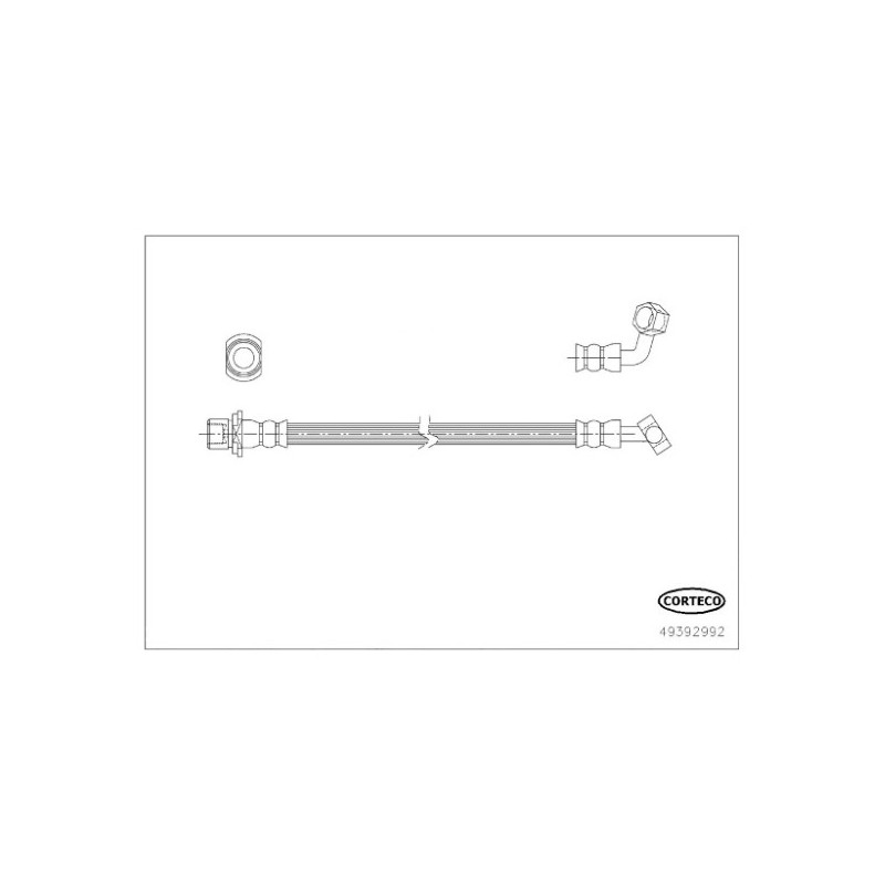 Flexible de frein CORTECO