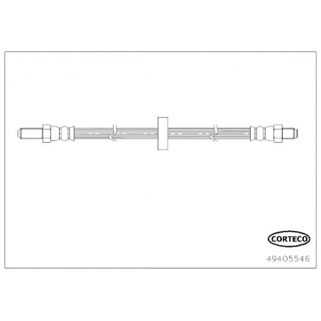 Flexible de frein CORTECO