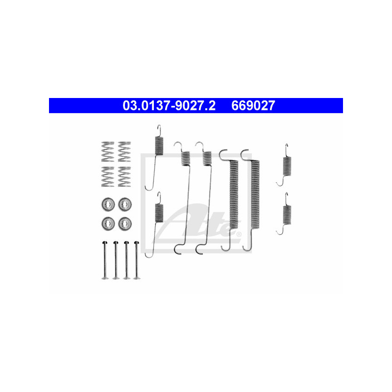Kit d'accessoires (mâchoire de frein) ATE