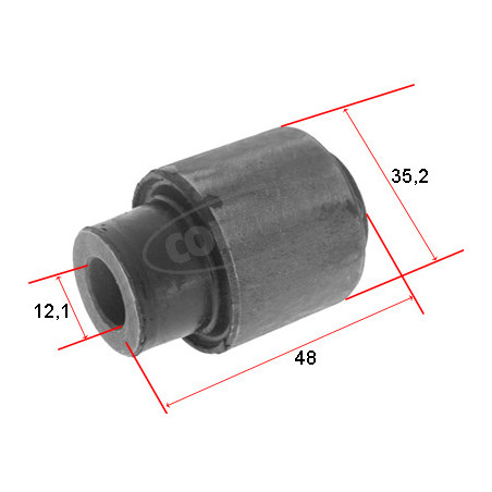Silent bloc de triangle de suspension CORTECO