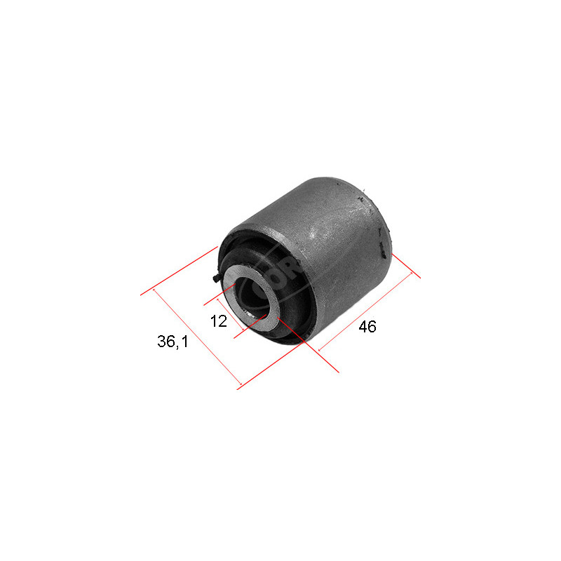 Silent bloc de triangle de suspension CORTECO